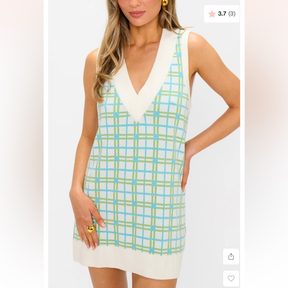Show Me Your MuMu Hartford Tank Top Sweater Dress